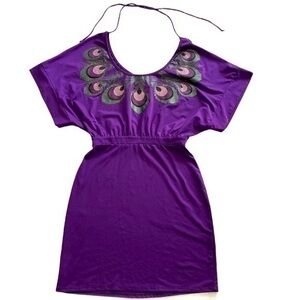 Susie Rose Peacock Dress Size Small